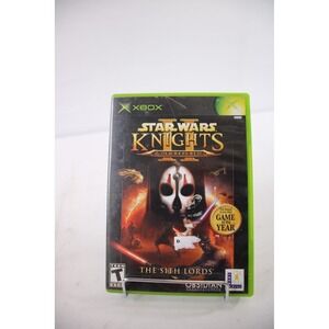 Star Wars Knights of the Old Republic II Sith Lords Xbox Original Game Disc CIB